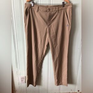 🔊Adidas | Tan Coloured Pants Sz 36x30